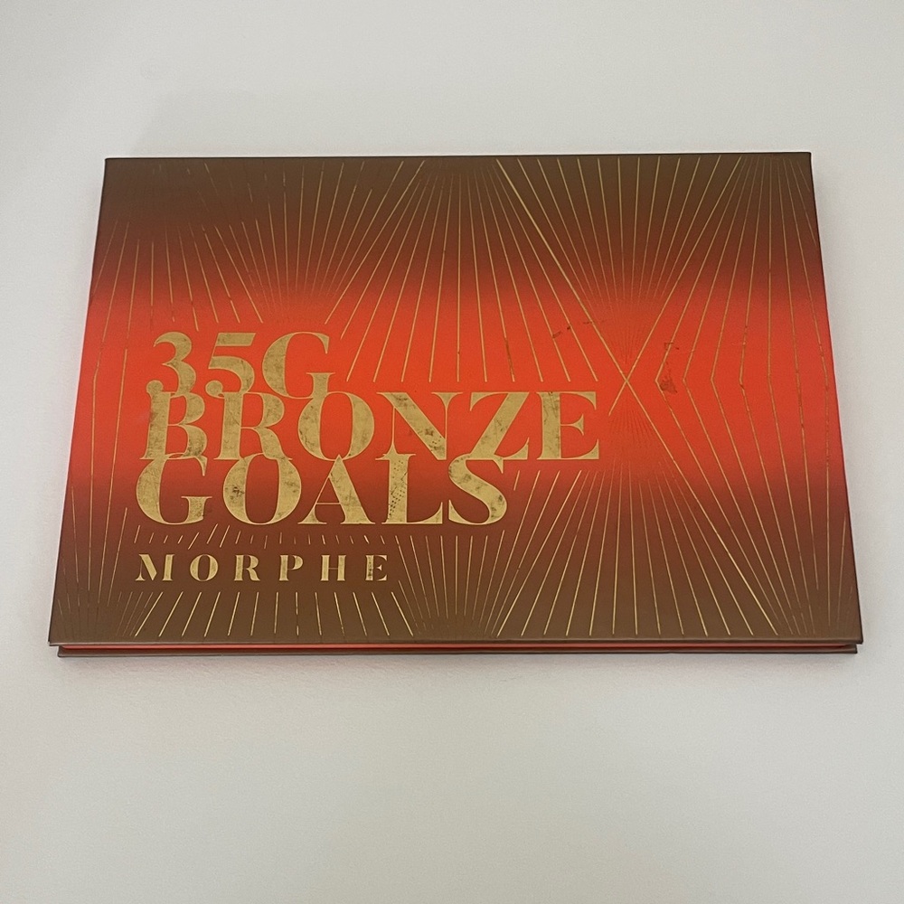 Morphe Bronze Goals Eyeshadow Palette -35G Bonze Goals